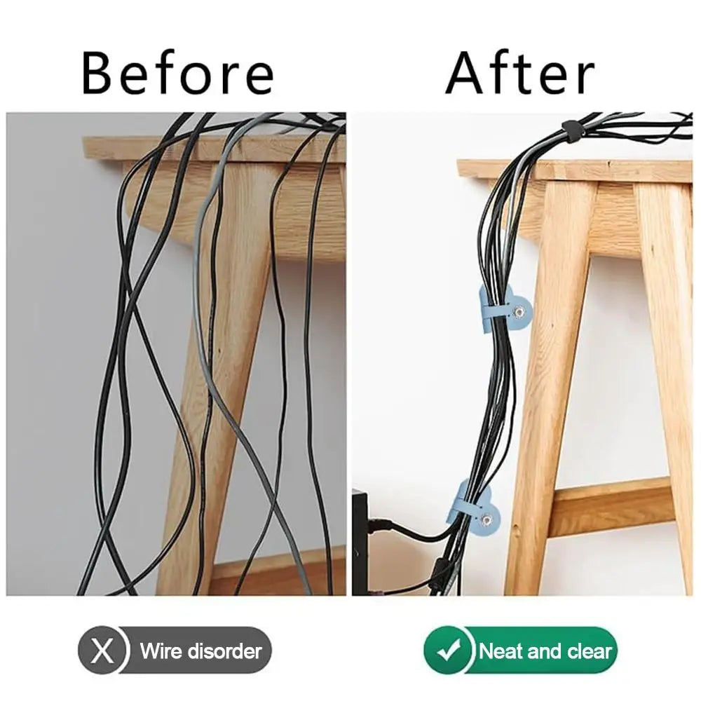 Leather Cable Winder & Cord Organizer