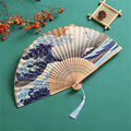 Handheld Folding Fan – Portable Vintage Style