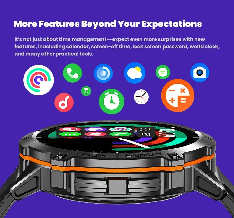 Large Battery Outdoor Smart Watch