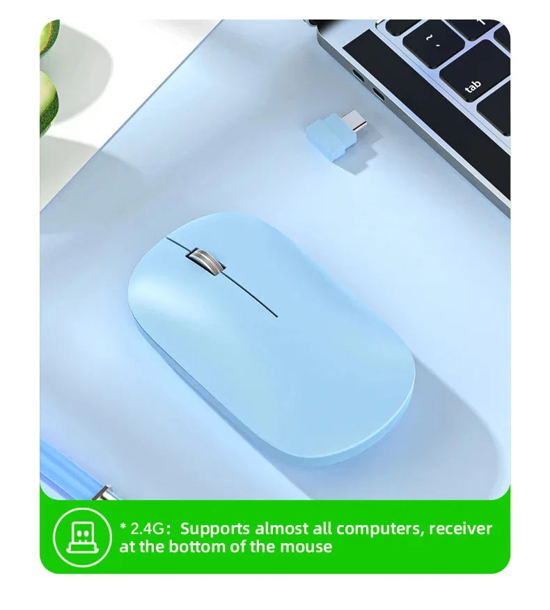 Lenovo Wireless Mouse 2.4G Bluetooth Dual Mode Silent