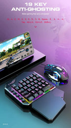5-in-1 RGB Gaming Keyboard & Mouse Combo with Controller
