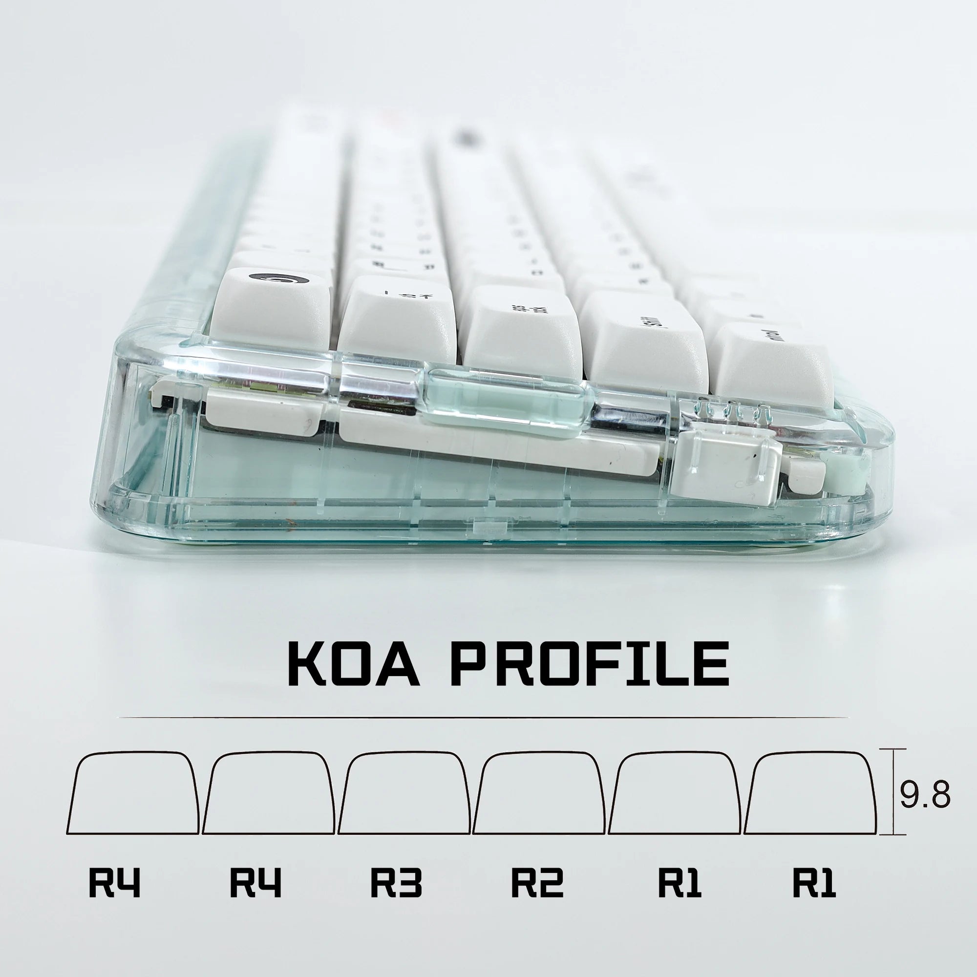 KBDiy Korean GMK Minimal KOA PBT Keycaps
