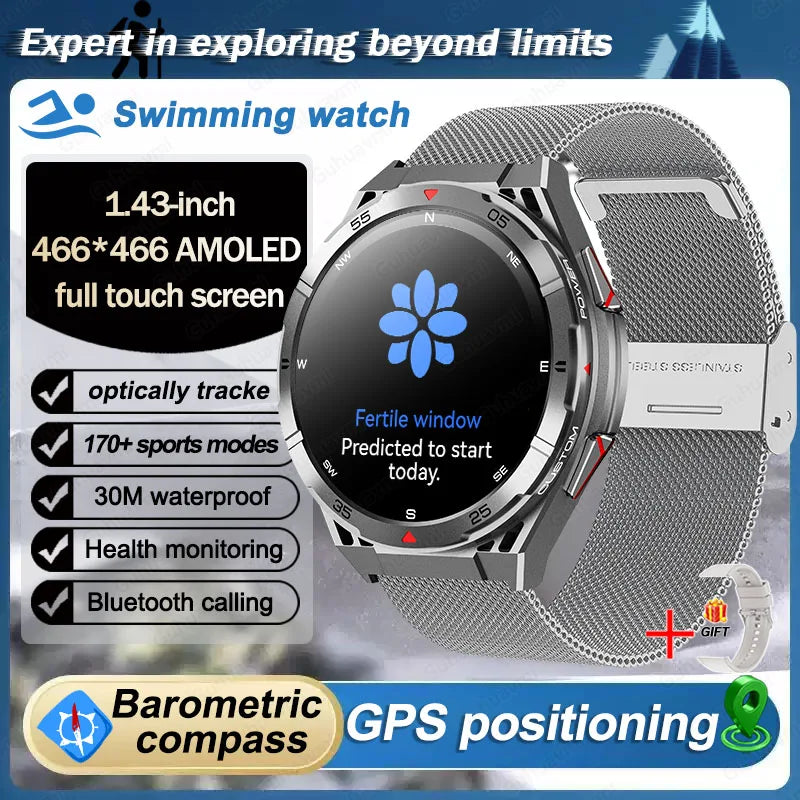 Waterproof GPS Smart Watch