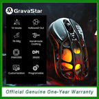 GravaStar Mercury M2 Wireless Gaming Mouse – 26000 DPI