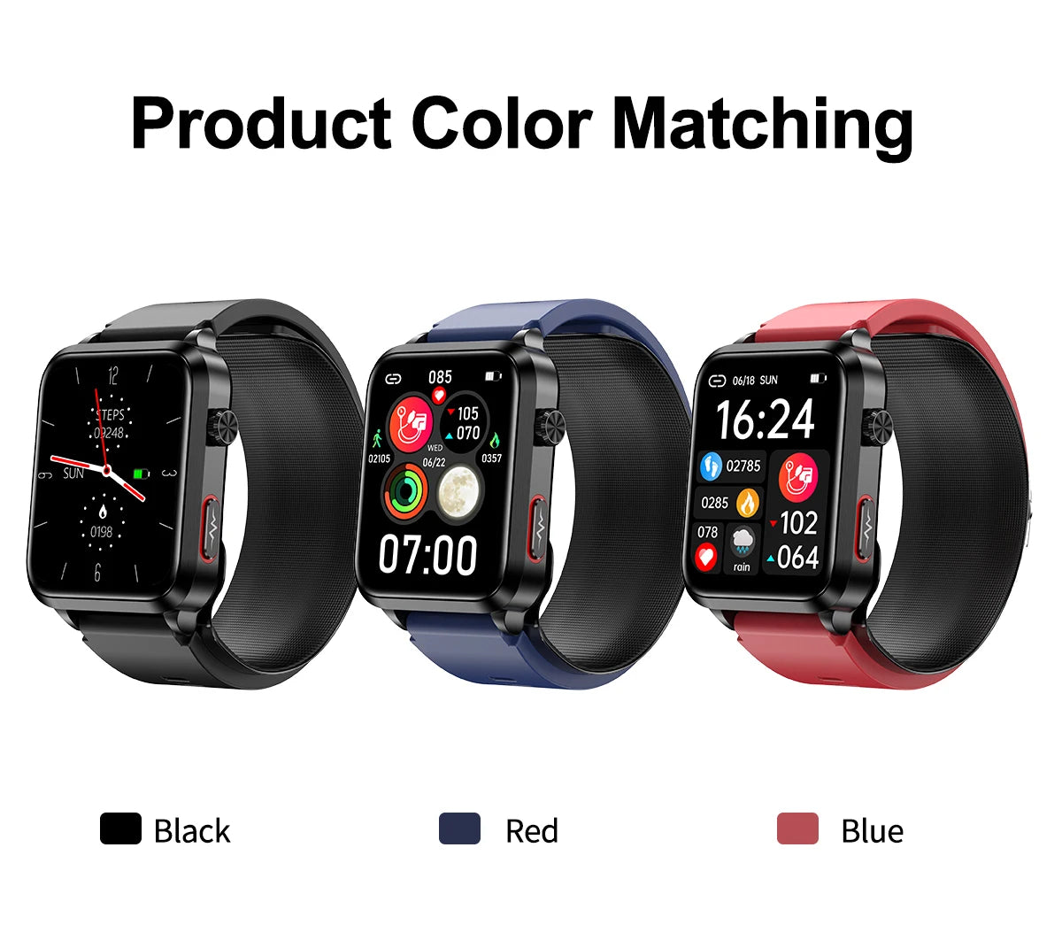 Air Pump Blood Pressure Smart Watch 2026