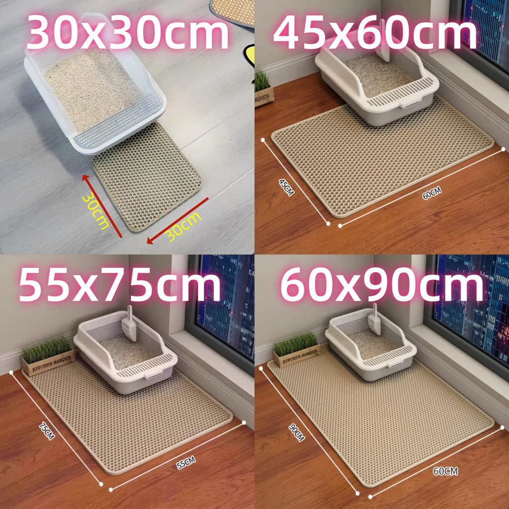 Large Waterproof Cat Litter Mat
