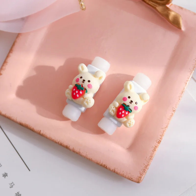 Cute Leather Cord Winder & Organizer