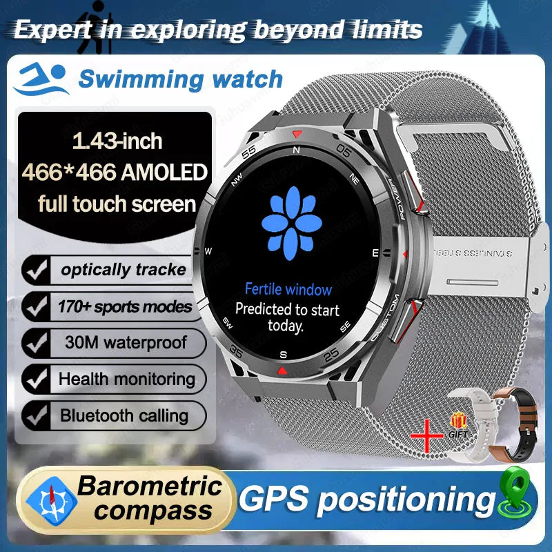 Waterproof GPS Smart Watch