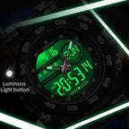 SANDA 6296 Men's Dual Display Sports Watch