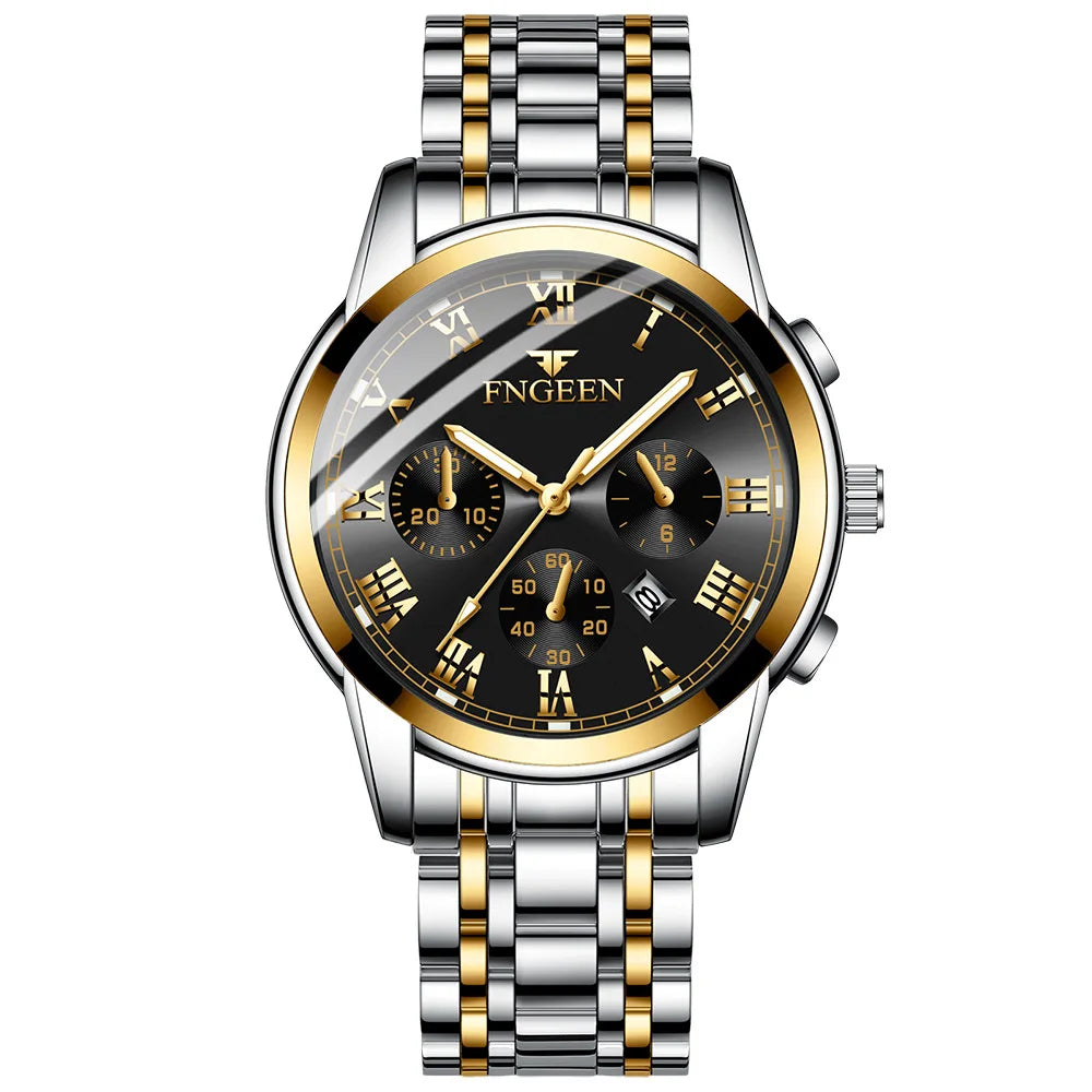 FNGEEN 4006 Men's Business Quartz Watch