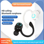 HiFi Bass Ear-Hook Earbuds Noise Cancelling Waterproof