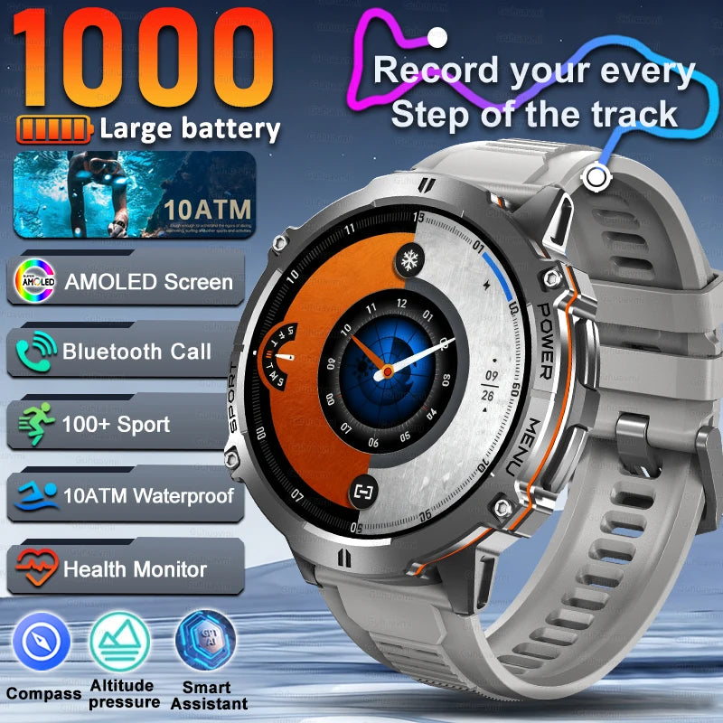 Large Battery Outdoor Smart Watch
