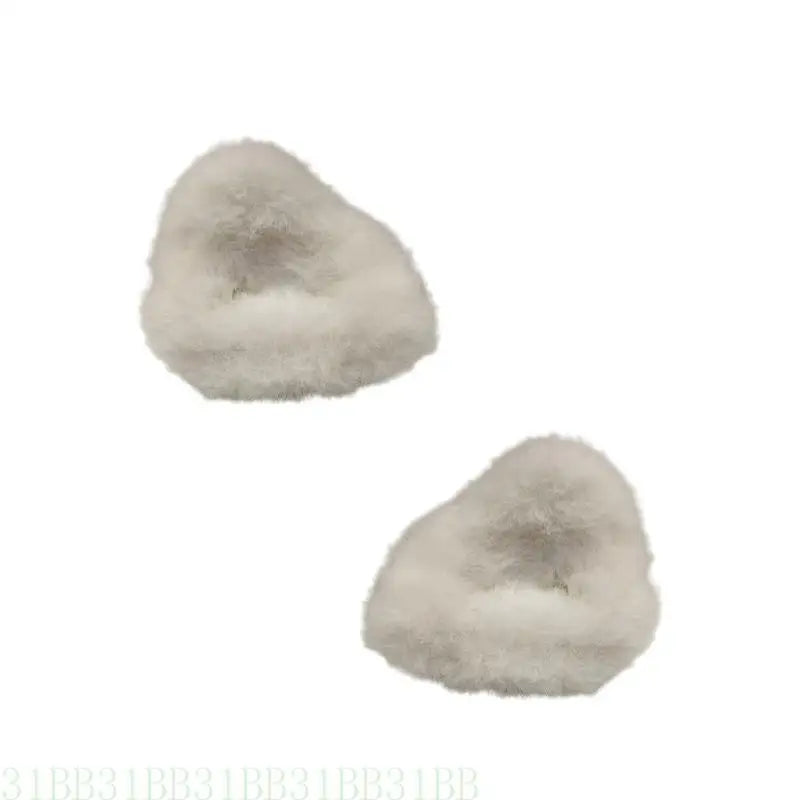 Plush Cat Ear Mini Claw Clips