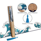 Handheld Folding Fan – Portable Vintage Style