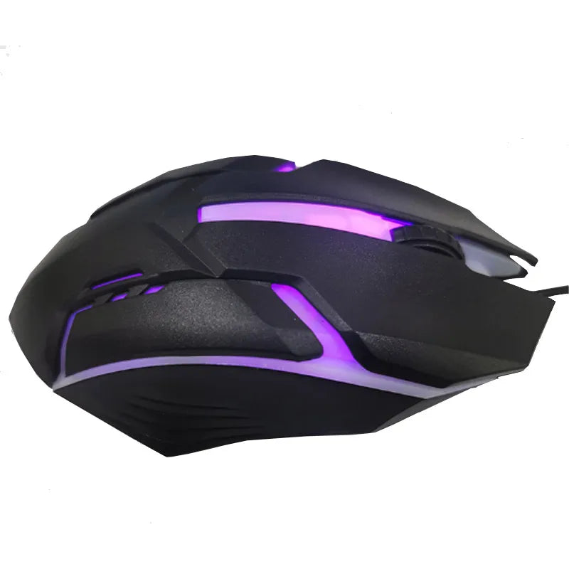 USB RGB Wired Gaming Mouse 1600 DPI Ergonomic Backlit