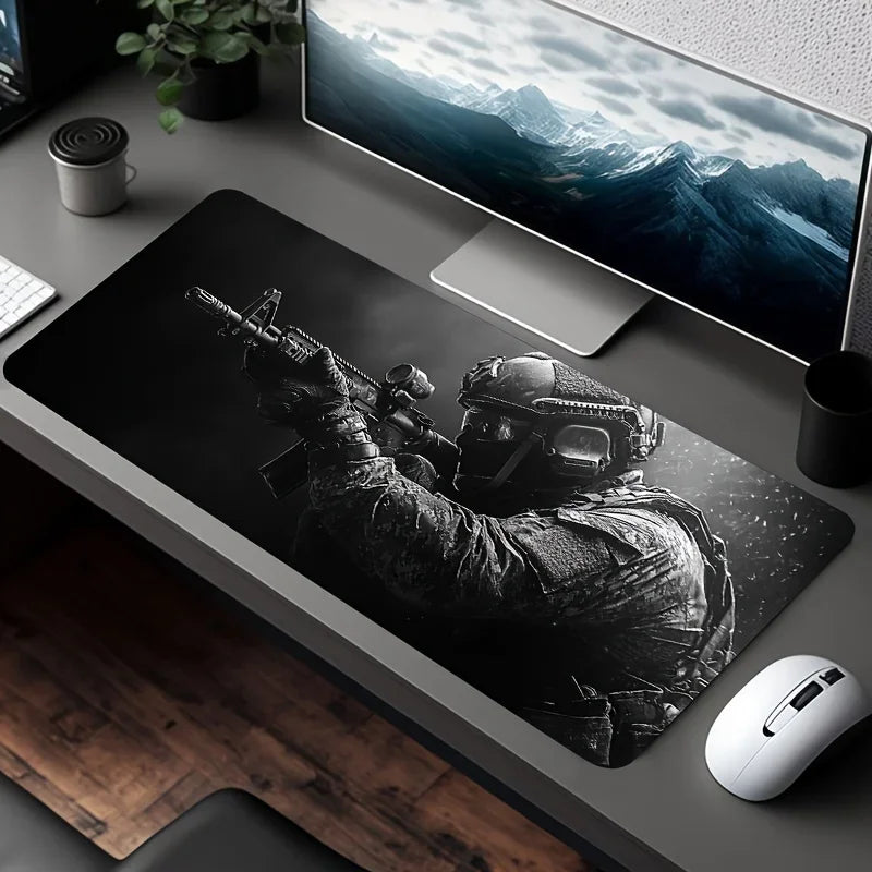 XXL Tactical Gaming Mouse Pad Non-Slip Stitched Edges