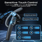 Wireless Bluetooth Headset Noise Cancelling Handsfree Business
