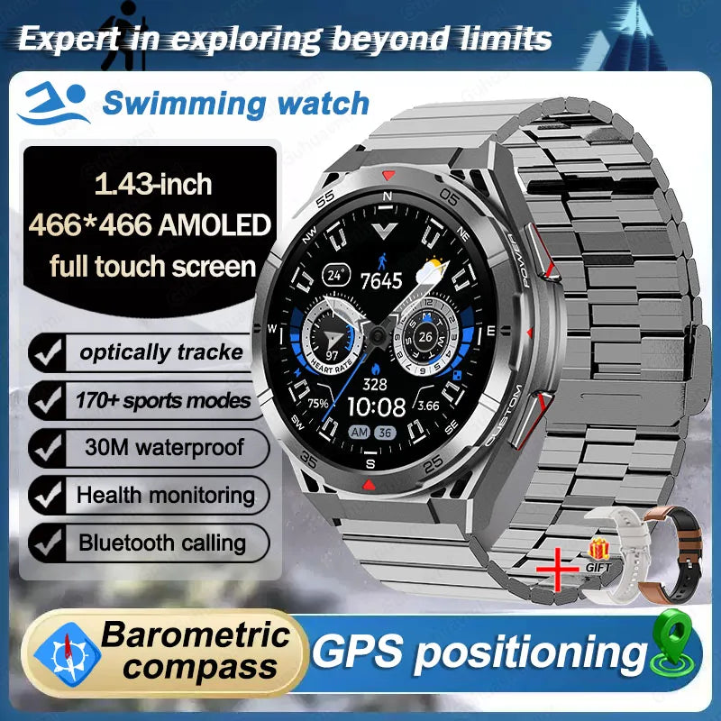 Waterproof GPS Smart Watch