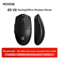 MCHOSE G3 V2 Pro Gaming Mouse Wireless Tri-mode PAW3395 800mAh Charging Lightweight Ergonomics Esports Mouse PC Office Accessori