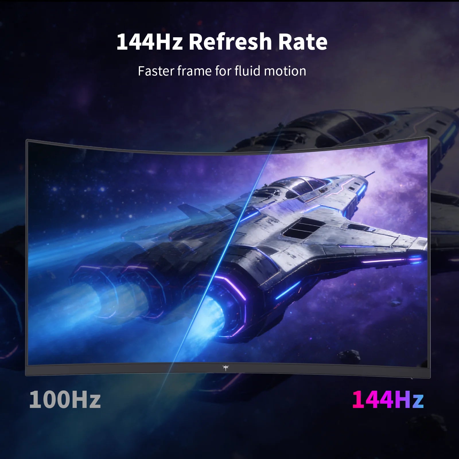 KTC H27S5C 27" Curved QHD 144Hz Gaming Monitor