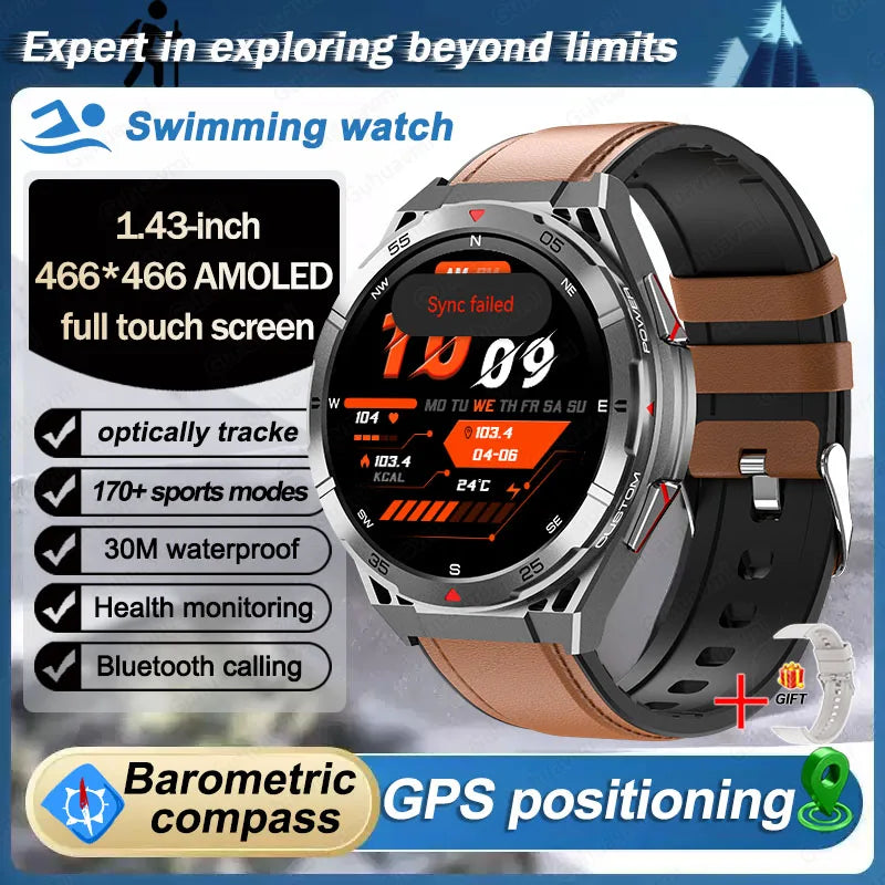 Waterproof GPS Smart Watch