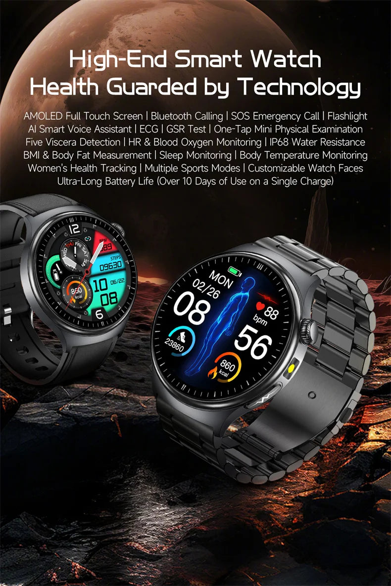 ECG Heart Health Smart Watch