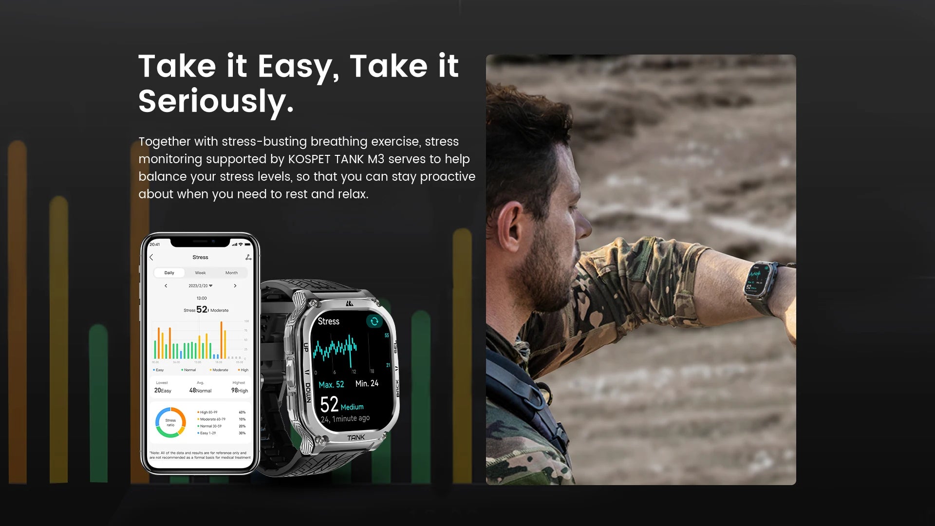GPS Fitness Smart Watch – 480mAh