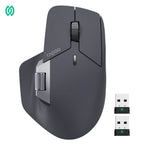 Rapoo MT720PRO Wireless Mouse 12000 DPI NearLink Bluetooth