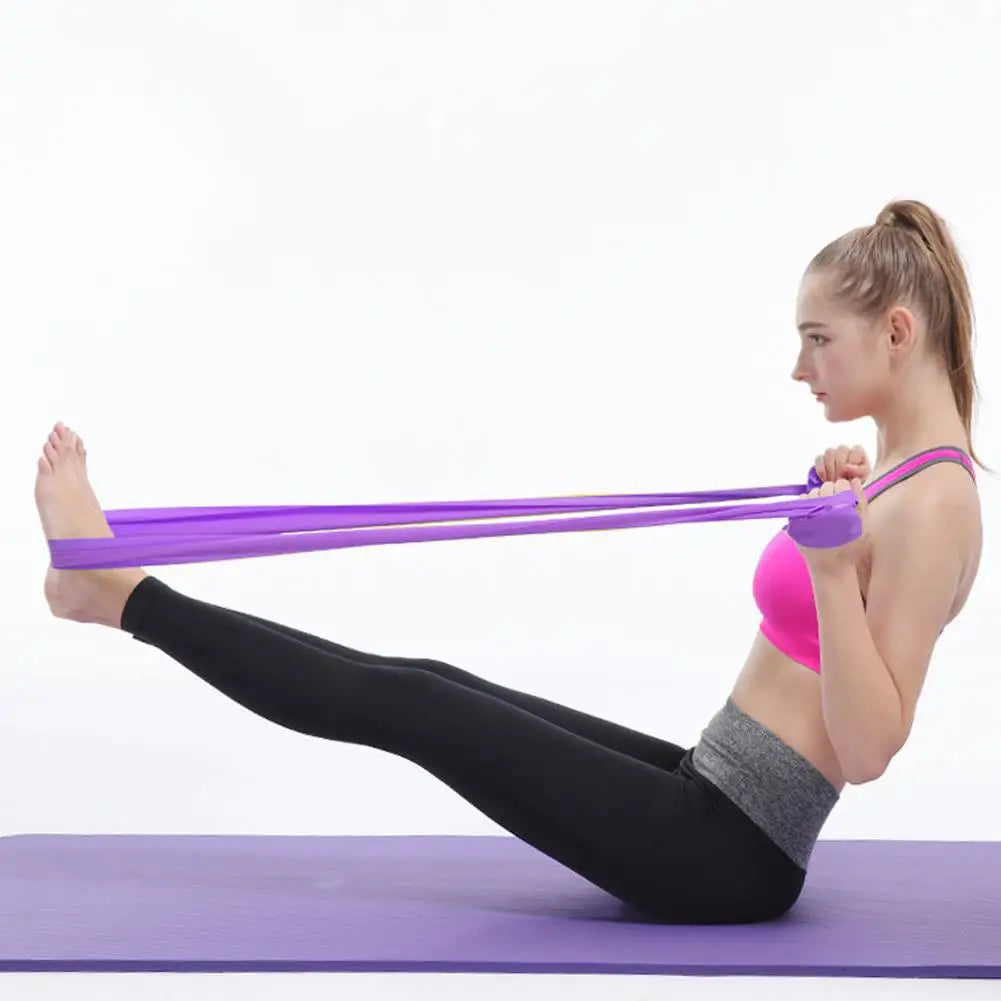Natural Rubber Yoga Resistance Bands