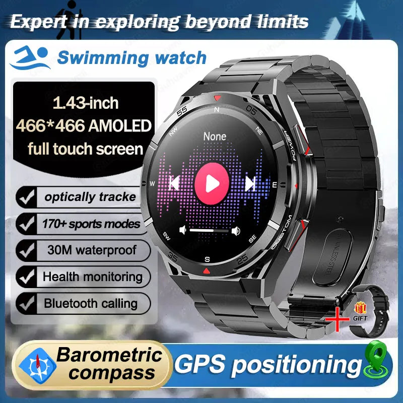 Waterproof GPS Smart Watch
