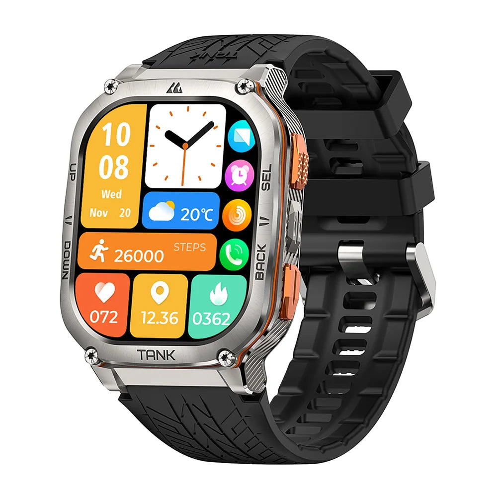Stainless Steel GPS Smart Watch