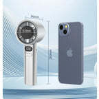 HOMEFISH Portable Handheld Ice Cooling Fan – 400mAh USB