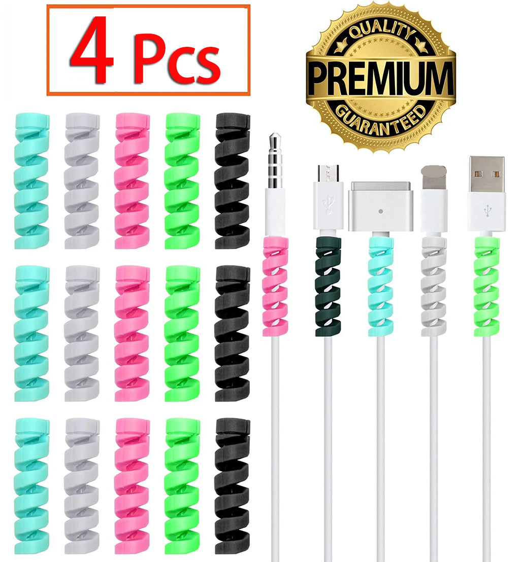 Spiral Silicone Charging Cable Protector