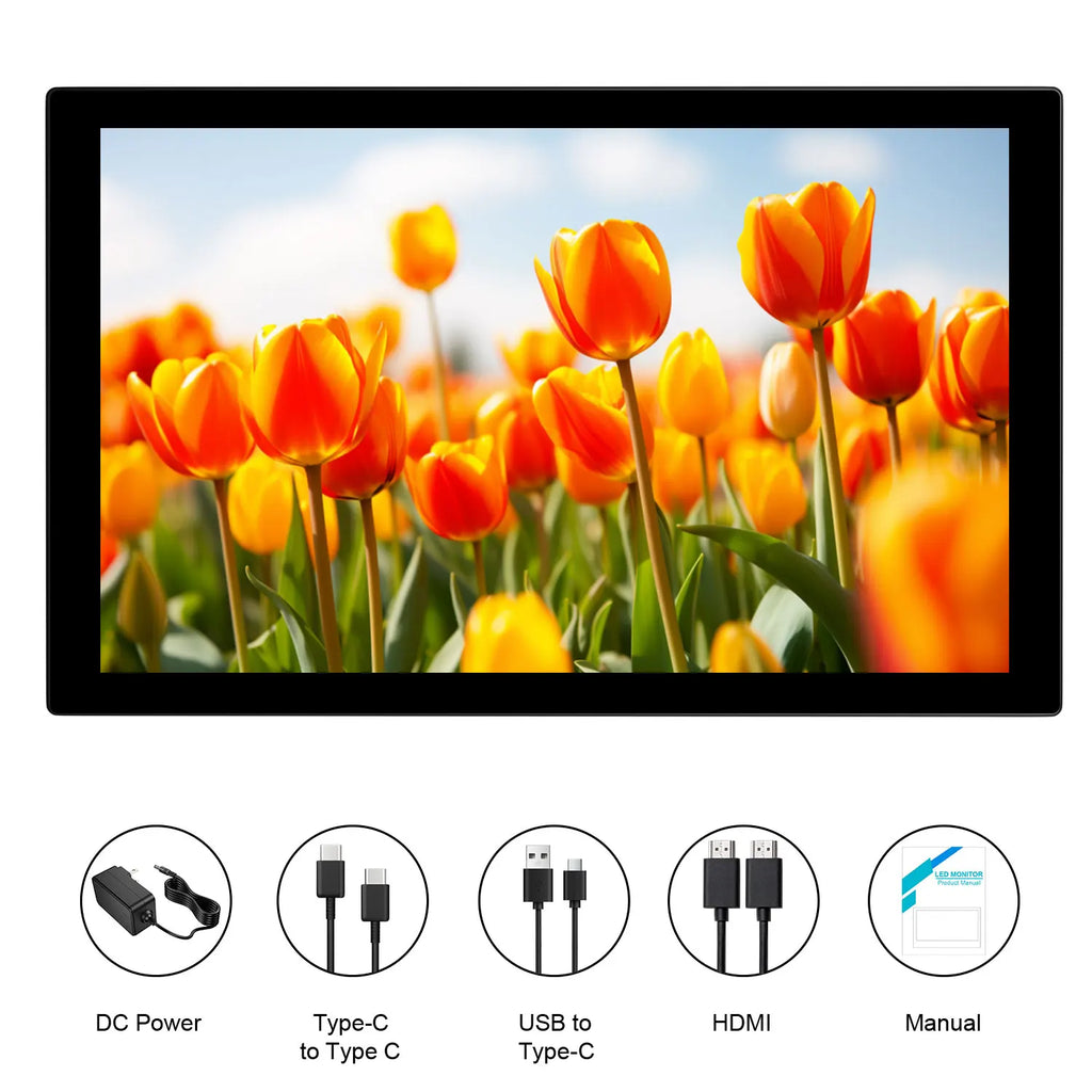 7" USB-C IPS Touch Portable Monitor 1280x800