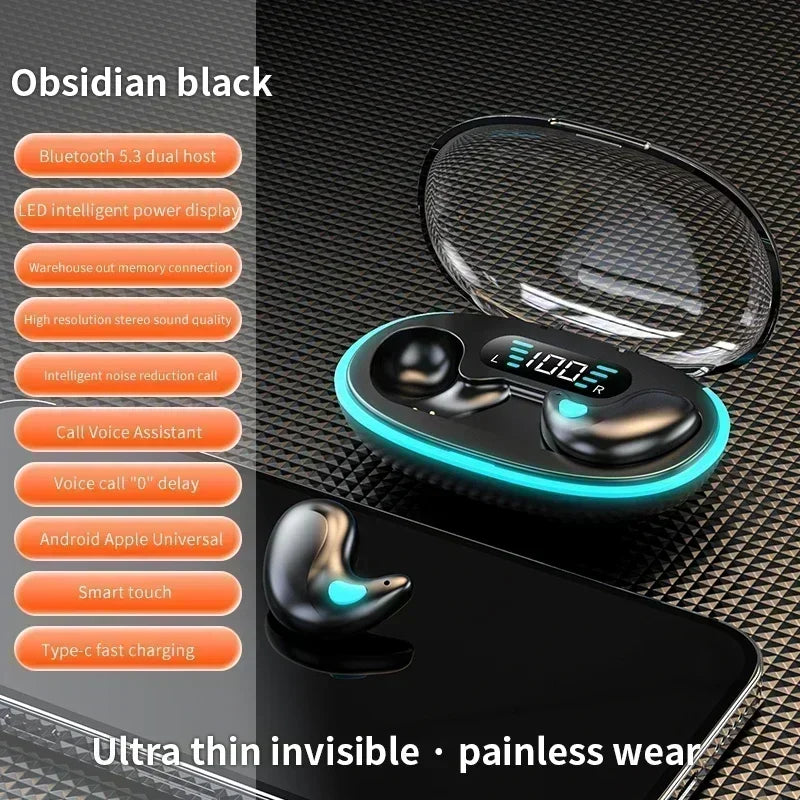 TWS Earphones Noise Reduction Sport Sleep Bluetooth