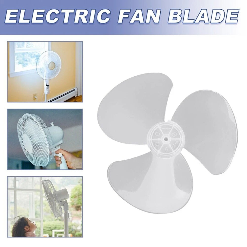 12-Inch 3-Leaf Replacement Fan Blade – Electric Fan Accessory