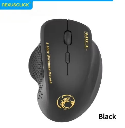 NexusClick 2.4G Wireless Silent Mouse 6 Buttons Ergonomic