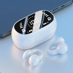 Wireless Clip Ear Headphones Noise Cancelling Sports Gaming