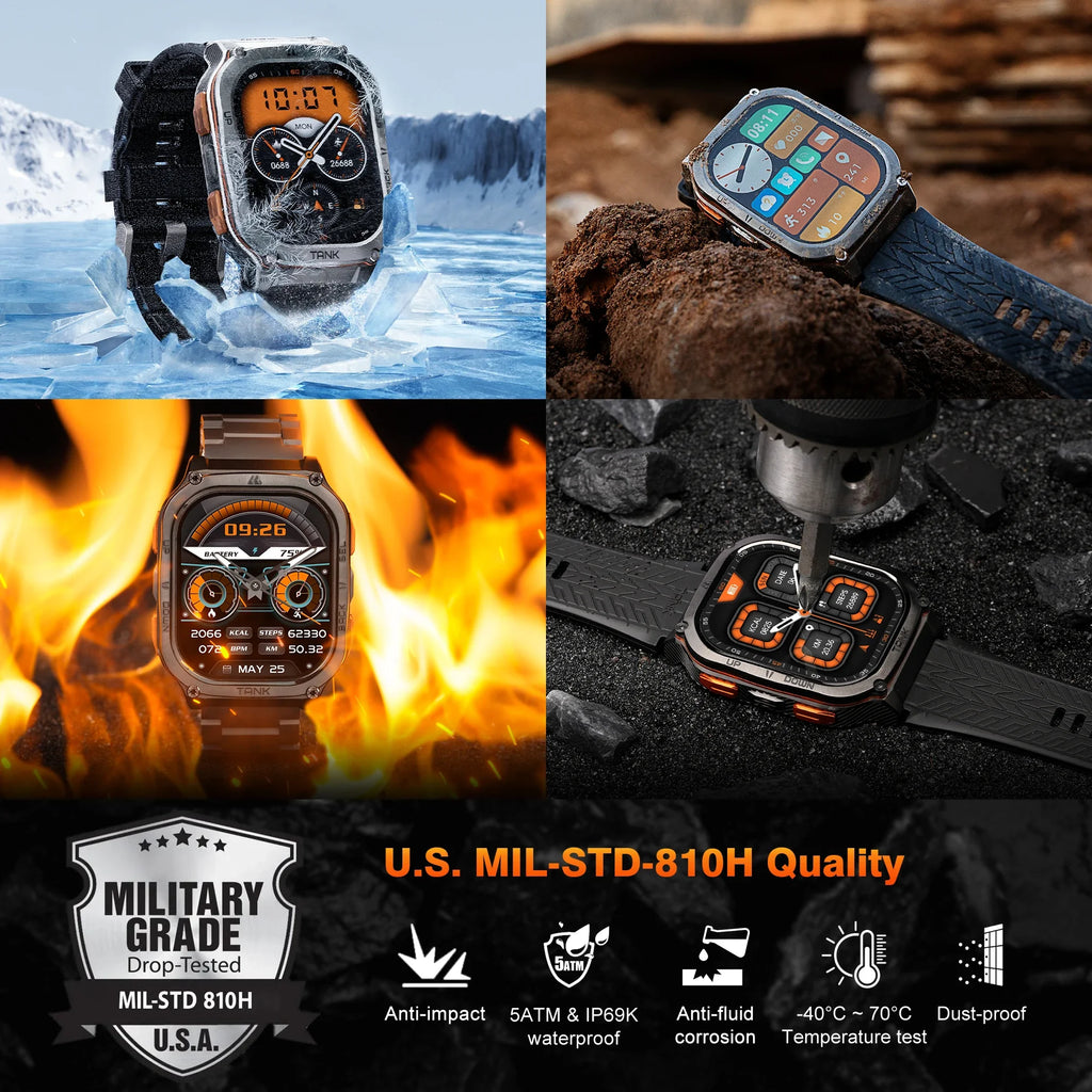 Stainless Steel GPS Smart Watch