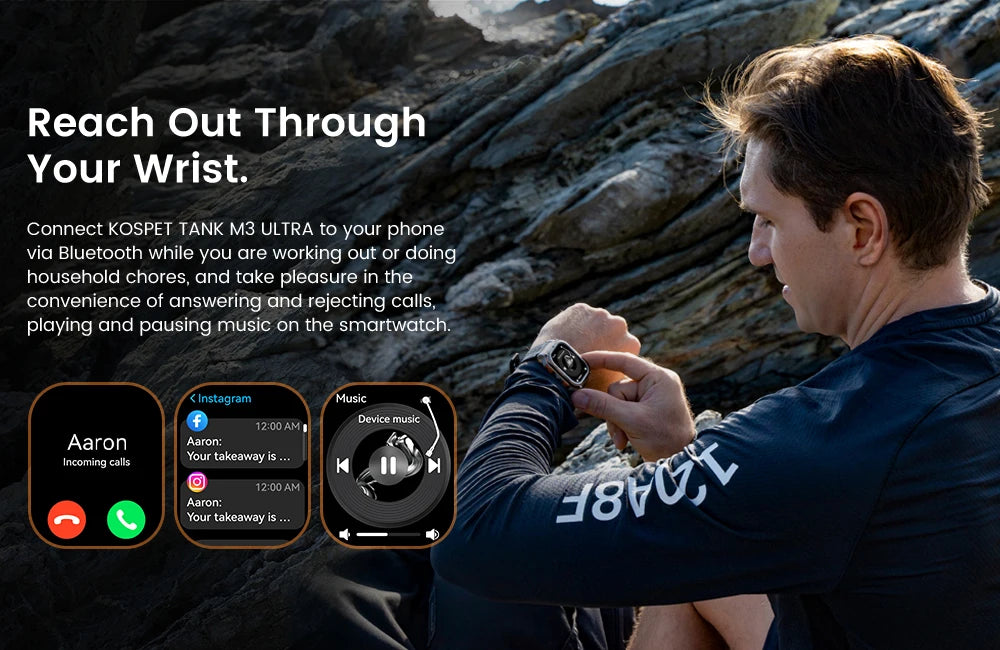 Stainless Steel GPS Smart Watch