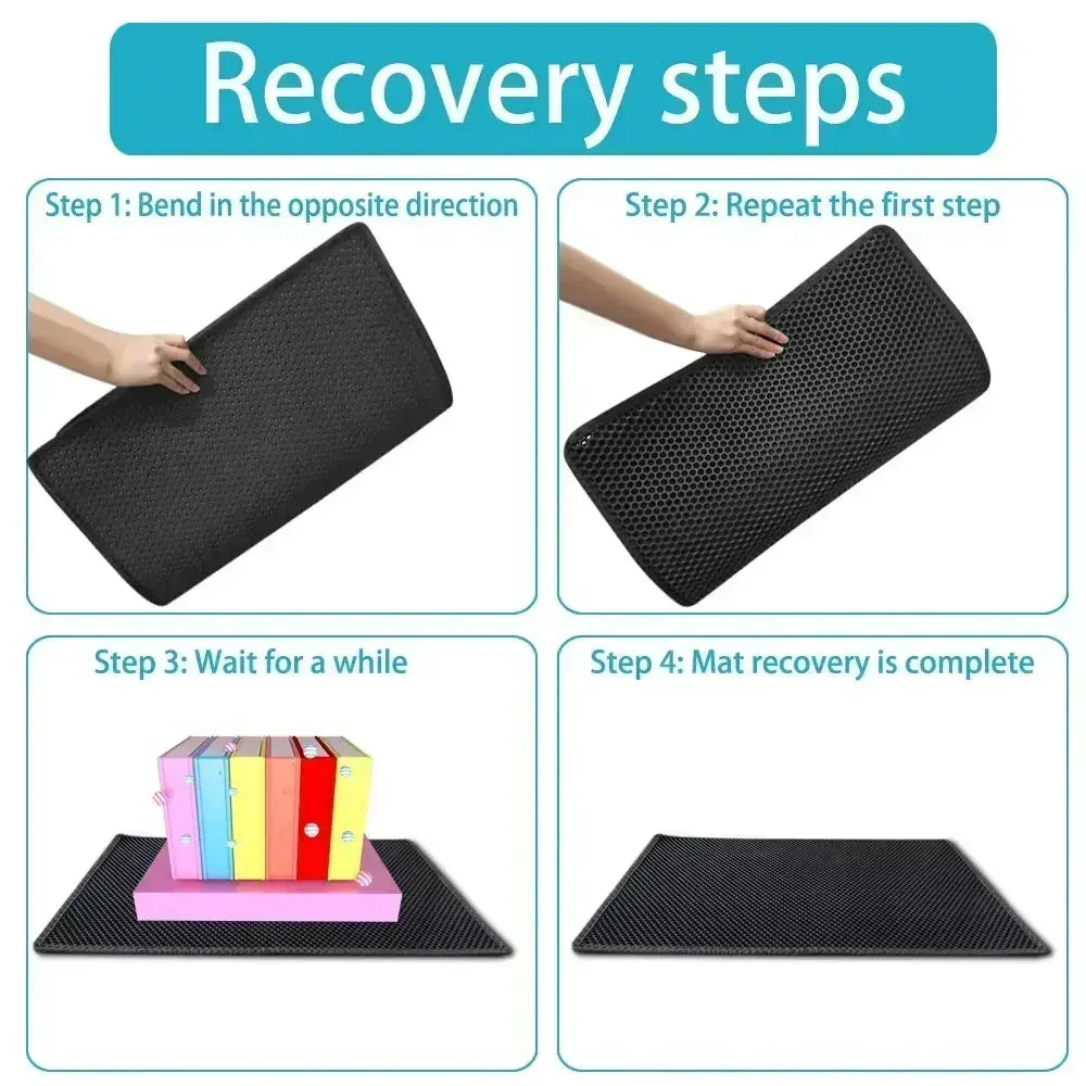 Large Waterproof Cat Litter Mat