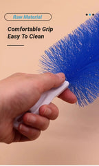 Bendable Fan Duster – Long Handle Ultra-Fine Bristle Cleaning Tool
