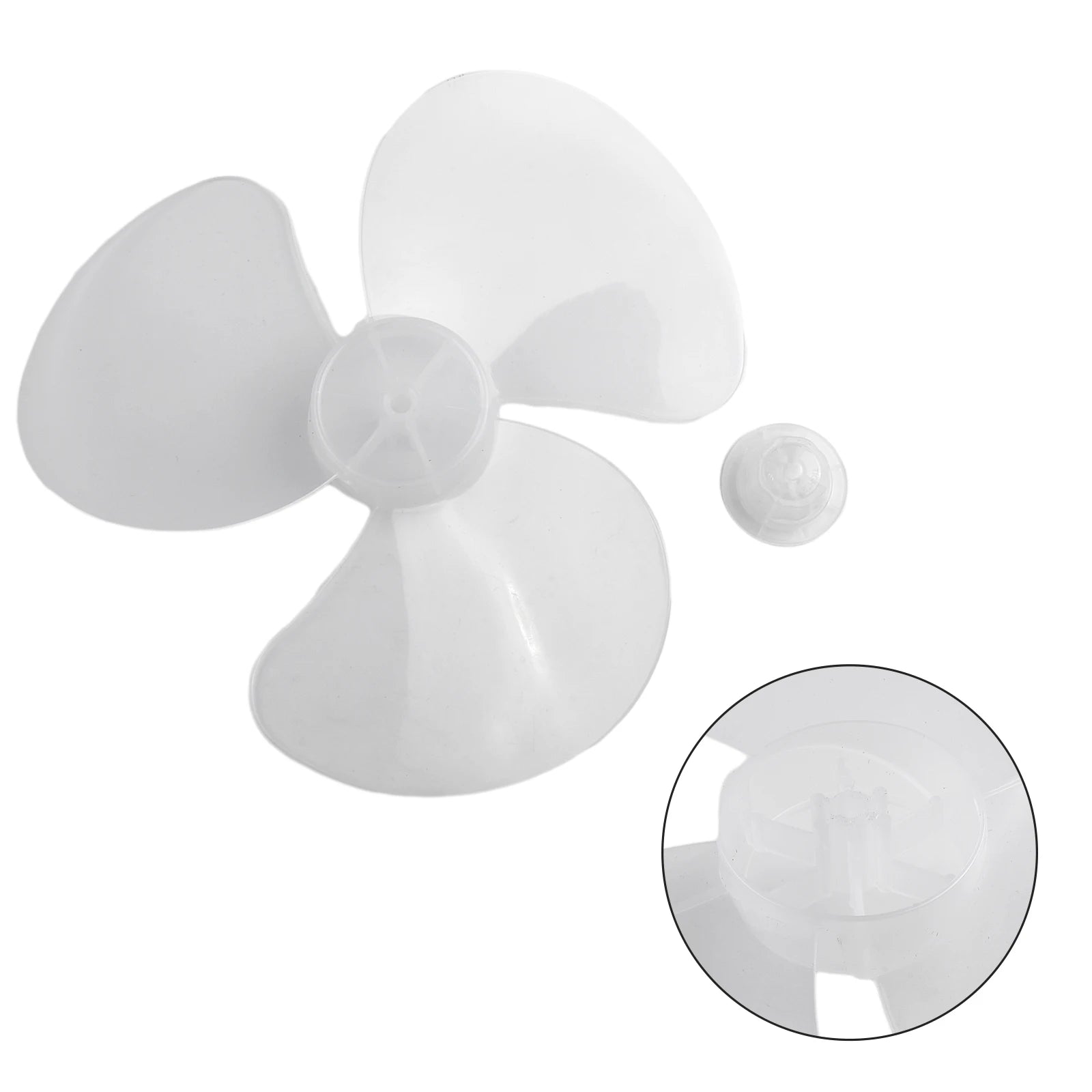 12-Inch 3-Leaf Replacement Fan Blade – Electric Fan Accessory