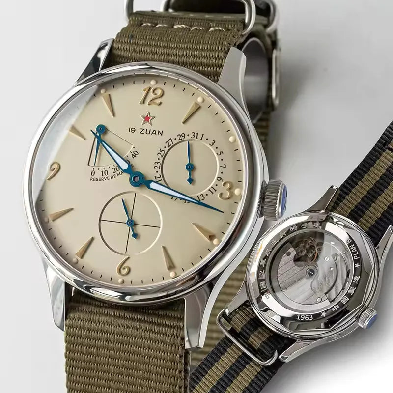 TIME TOKEN T454GS-L 1963 Pilot Automatic Watch