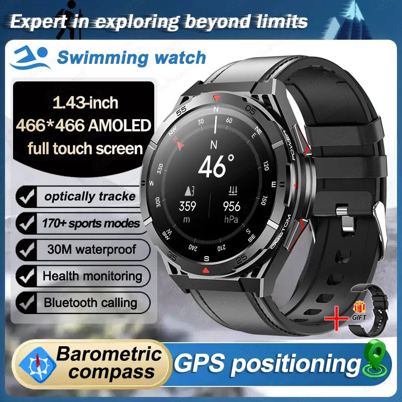 Waterproof GPS Smart Watch