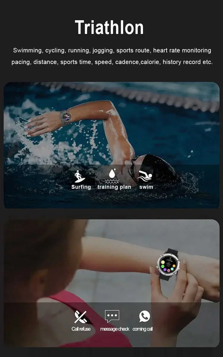 GPS Triathlon Sports Watch