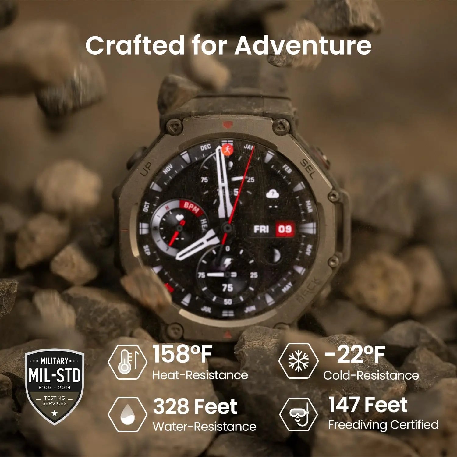 Military Smart Watch 48mm