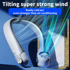 Rotor Bladeless Neck Fan – USB Rechargeable Turbo Cooling Fan