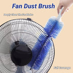 Bendable Fan Duster – Long Handle Ultra-Fine Bristle Cleaning Tool