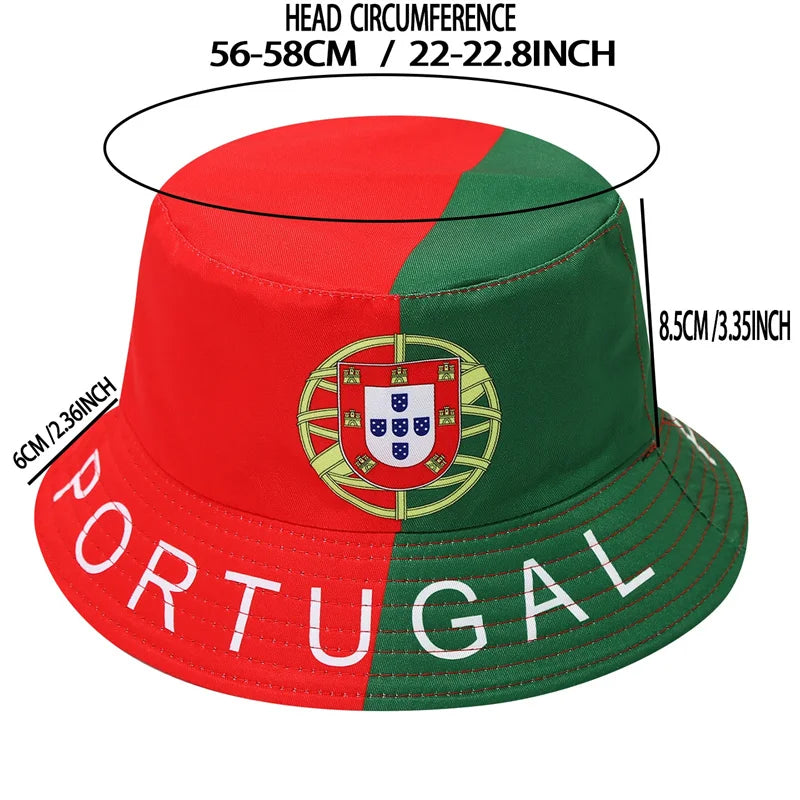 2026 World Cup Reversible Bucket Hat – Soccer Fan Sun Hat